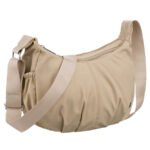 Damen-Handtasche aus Polyester in Beige, zweifächrig – Peterson