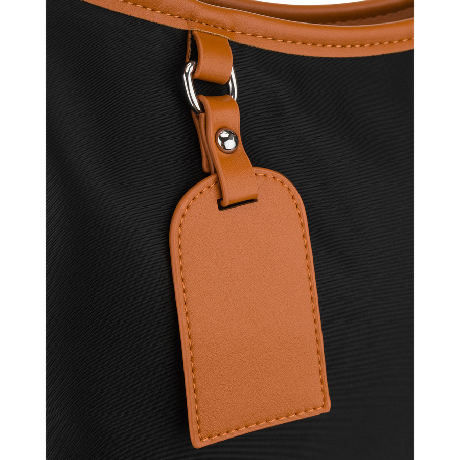 Peterson Damen-Handtasche, schwarz, aus Polyester und Öko-Leder, einteilig – Bild 9