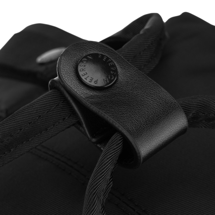 Großer Damen-Rucksack aus Polyester und Öko-Leder, mit Reißverschluss - Peterson – Bild 8