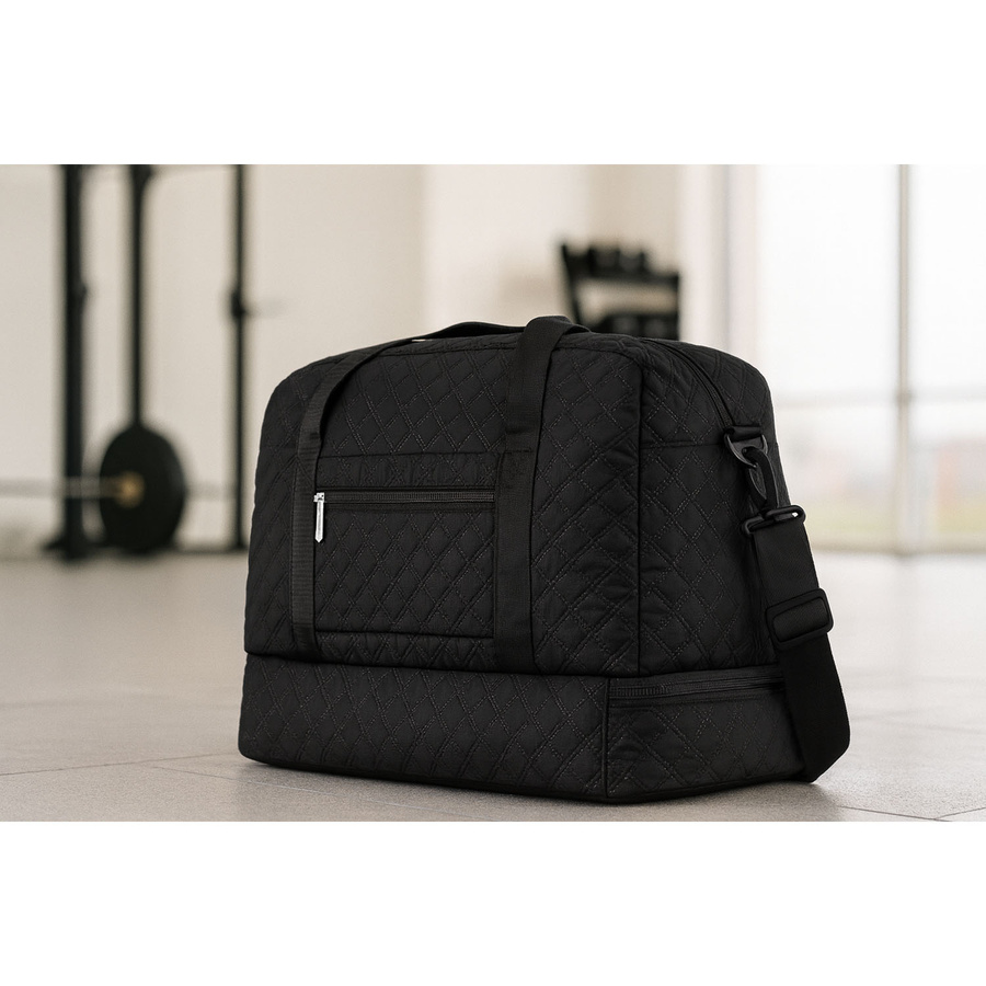 Sportliche, Trainings-Tasche in Schwarz aus Polyester - Peterson – Bild 4