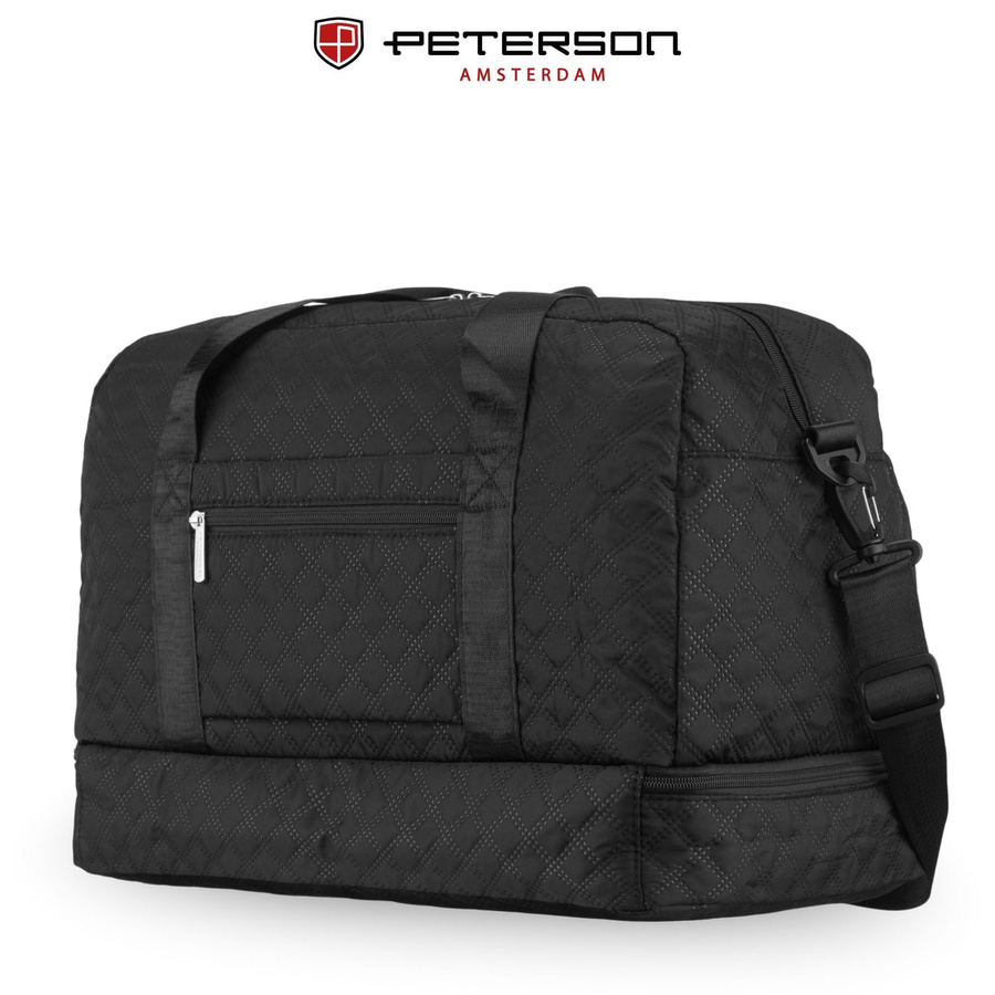 Sportliche, Trainings-Tasche in Schwarz aus Polyester - Peterson – Bild 3