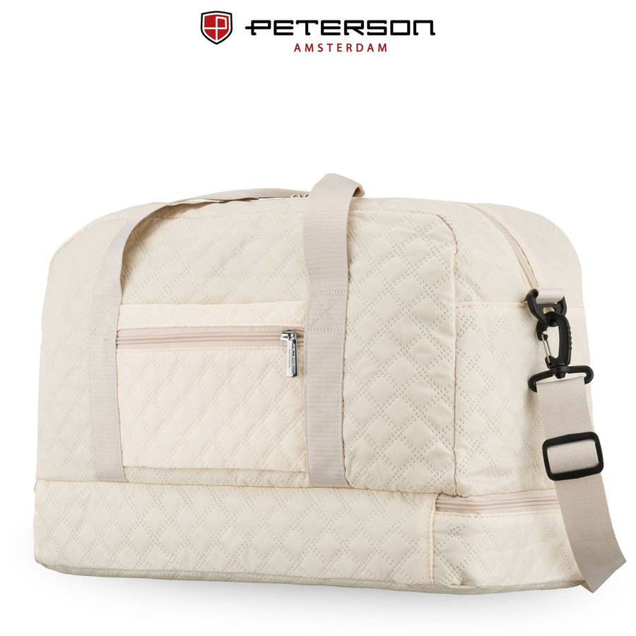 Sportliche Trainingstasche in Beige aus Polyester - Peterson – Bild 6