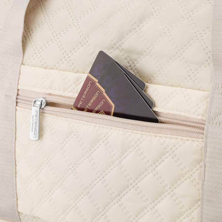 Sportliche Trainingstasche in Beige aus Polyester - Peterson – Bild 16