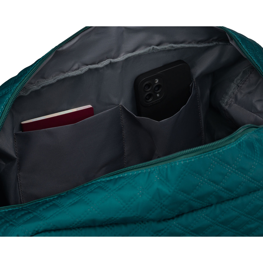 Grüne Trainings-Tasche aus Polyester, zweifach unterteilt - Peterson – Bild 14