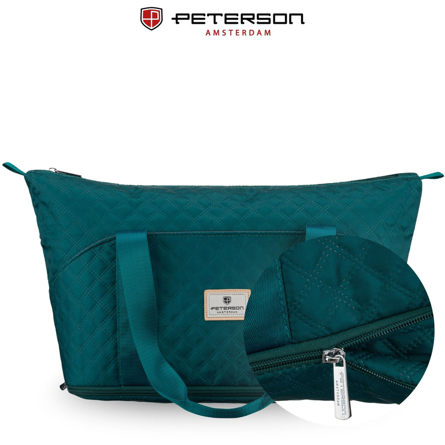 Trainings-Tasche aus grünem Polyester mit bequemen Griffen - Peterson – Bild 5