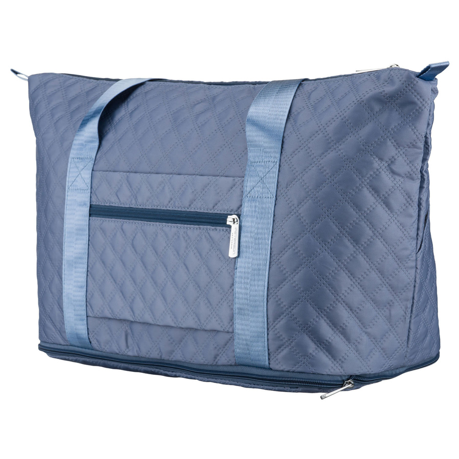 Trainings-Tasche aus Polyester in Blau, ausgestattet mit einem Griff für den Koffer - Peterson – Bild 10