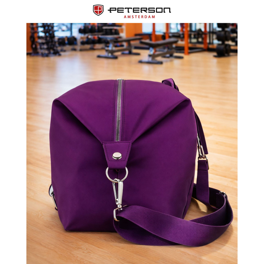 Sportliche Trainingstasche aus Polyester in Violett - Peterson – Bild 9