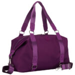 Sportliche Trainingstasche aus Polyester in Violett - Peterson