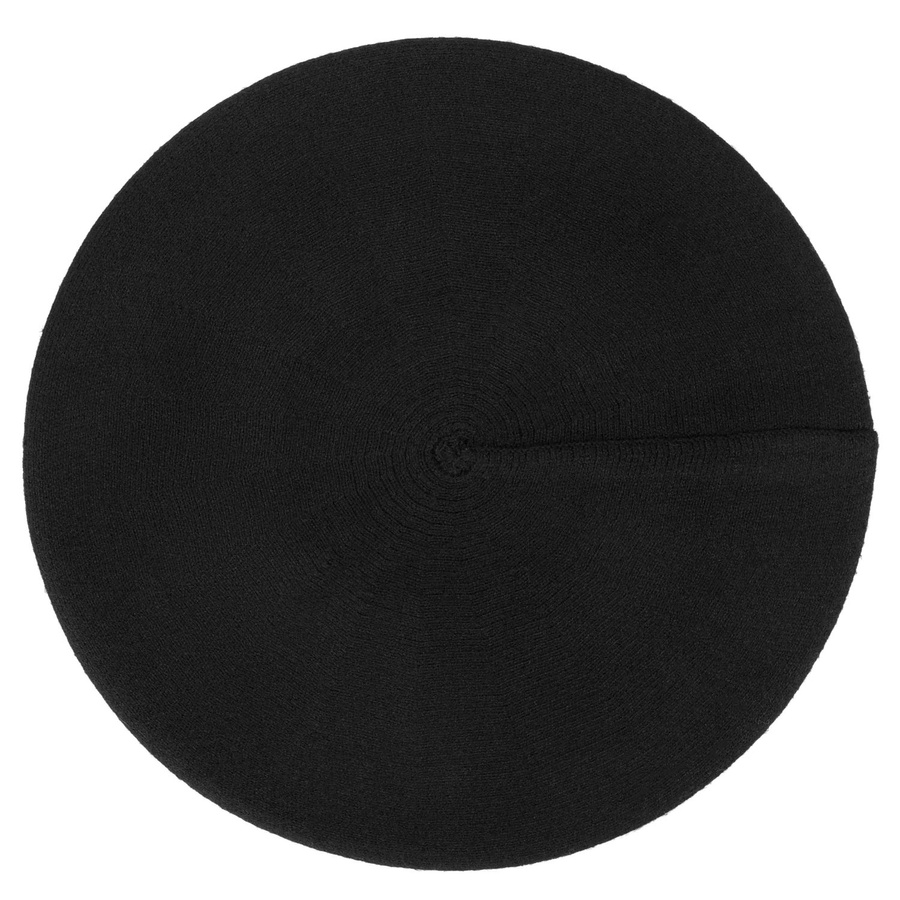 Schwarzes, stilvolles Damen-Barett aus Acryl – Peterson – Bild 3