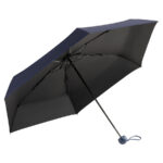Faltbarer Mini-Reiseregenschirm in Marineblau – Peterson