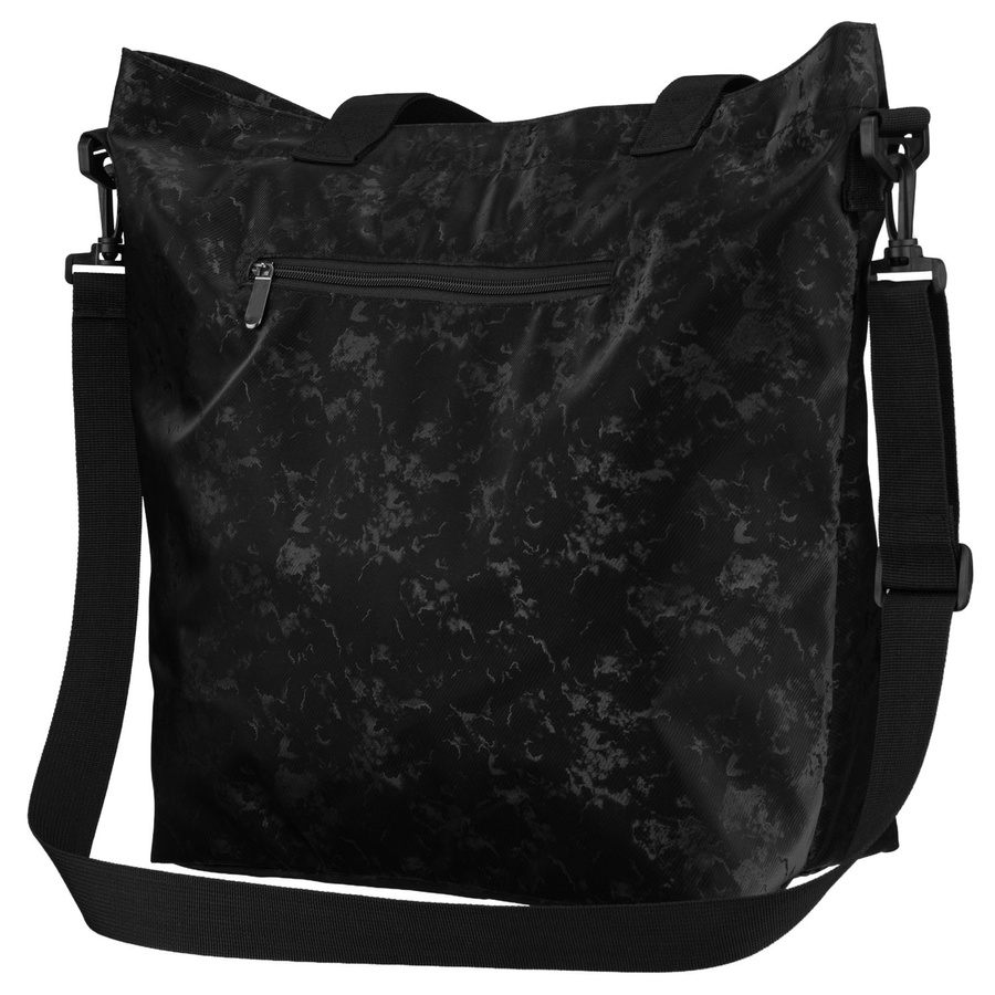Bequemer Damen-Shopper aus Polyester in Schwarz – Rovicky – Bild 6