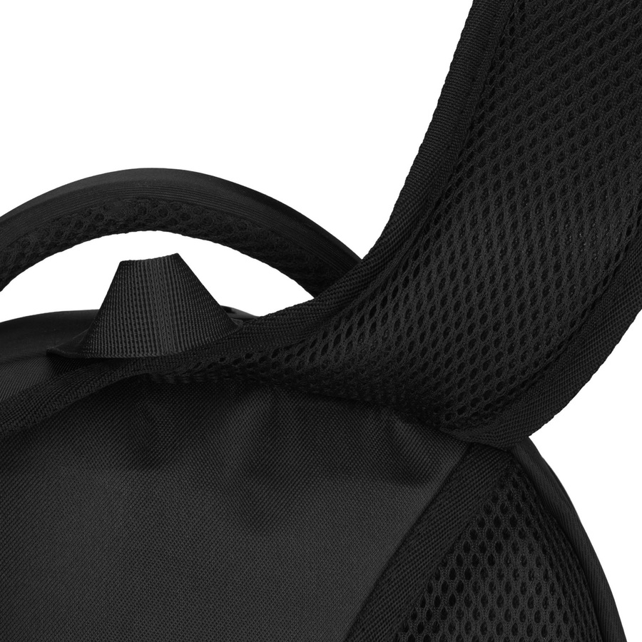 Städtischer, geräumiger Rucksack aus Polyester in schwarzer Farbe mit Laptopfach - Peterson – Bild 18