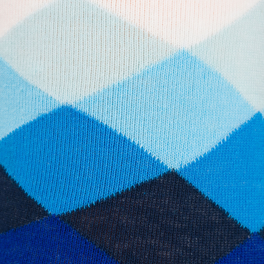 Mehrfarbiges Set Herren-Socken in Größe 40-45 aus Baumwolle und Polyester - Peterson – Bild 33