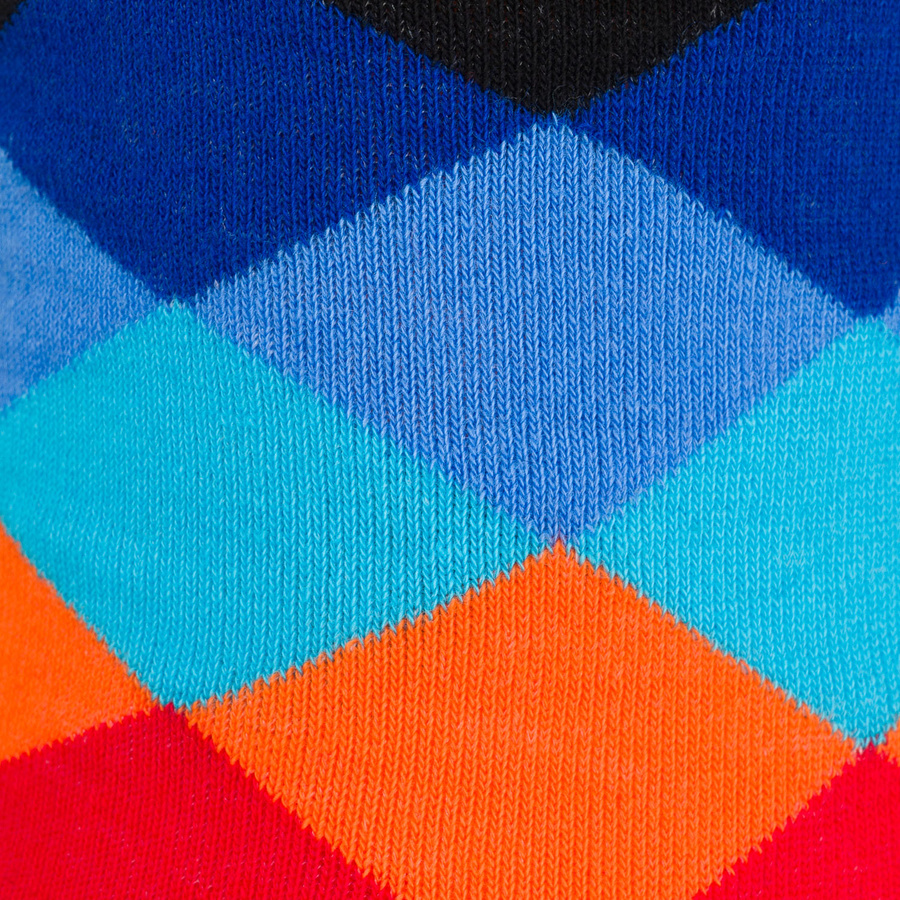 Mehrfarbiges Set Herren-Socken in Größe 40-45 aus Baumwolle und Polyester - Peterson – Bild 34