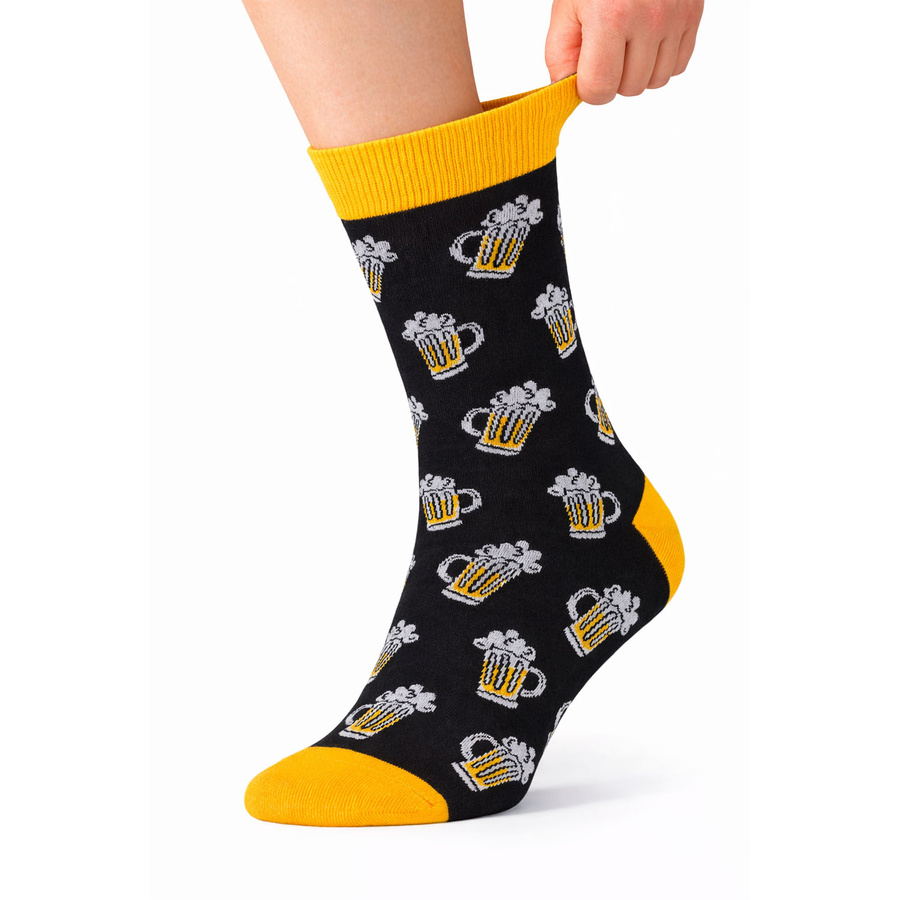 Set Herren-Socken mit verschiedenen Biermotiven in Größe 38-45 - Peterson – Bild 29