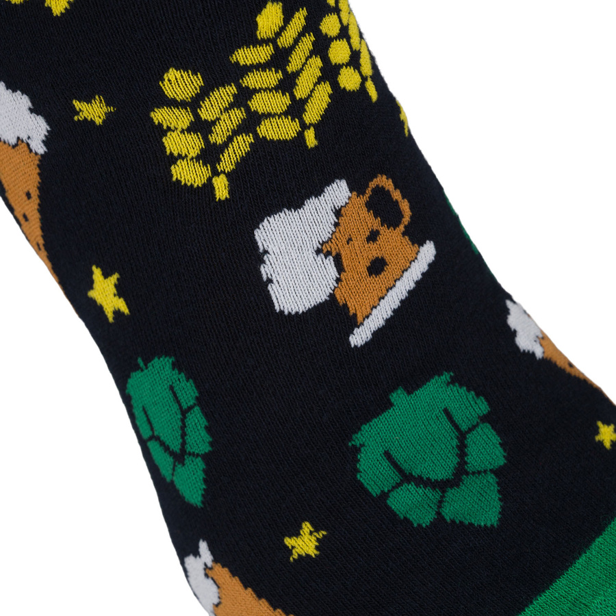 Set Herren-Socken mit verschiedenen Biermotiven in Größe 38-45 - Peterson – Bild 30
