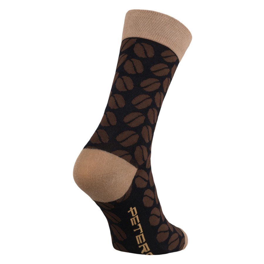 Set Herren-Socken mit verschiedenen Kaffeemotiven in Größe 38-44 - Peterson – Bild 21