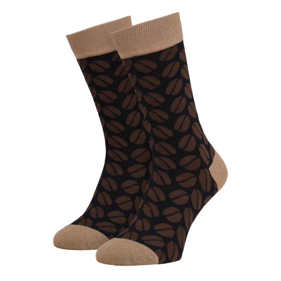 Set Herren-Socken mit verschiedenen Kaffeemotiven in Größe 38-44 - Peterson – Bild 7