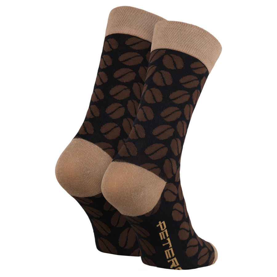 Set Herren-Socken mit verschiedenen Kaffeemotiven in Größe 38-44 - Peterson – Bild 11