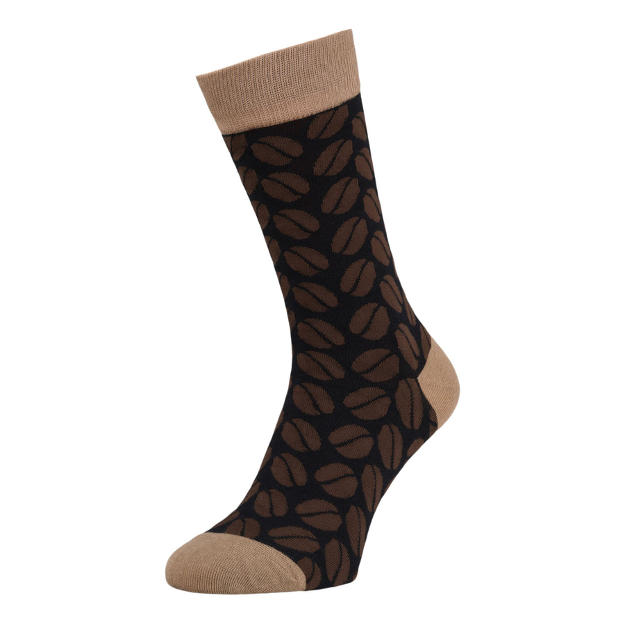 Set Herren-Socken mit verschiedenen Kaffeemotiven in Größe 38-44 - Peterson – Bild 16