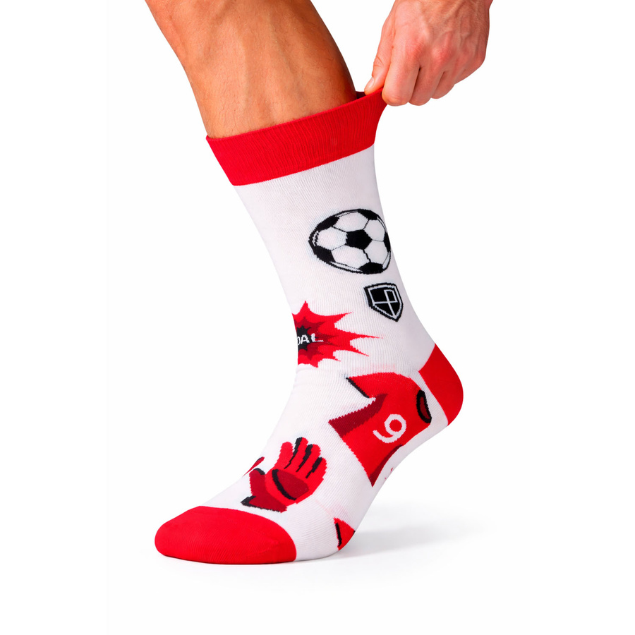 Set Herrensocken in Größe 38-44 mit Fußball-Motiv - Peterson – Bild 20
