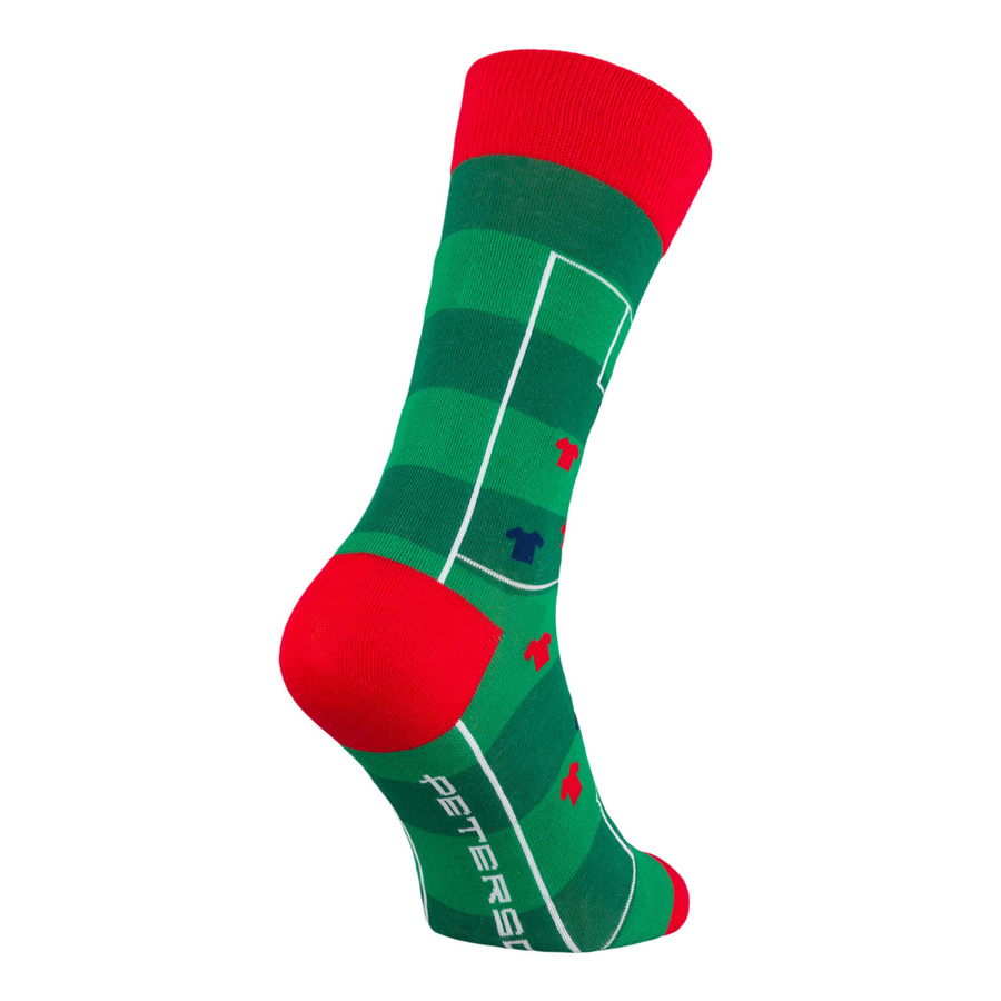 Set Herrensocken in Größe 38-44 mit Fußball-Motiv - Peterson – Bild 29