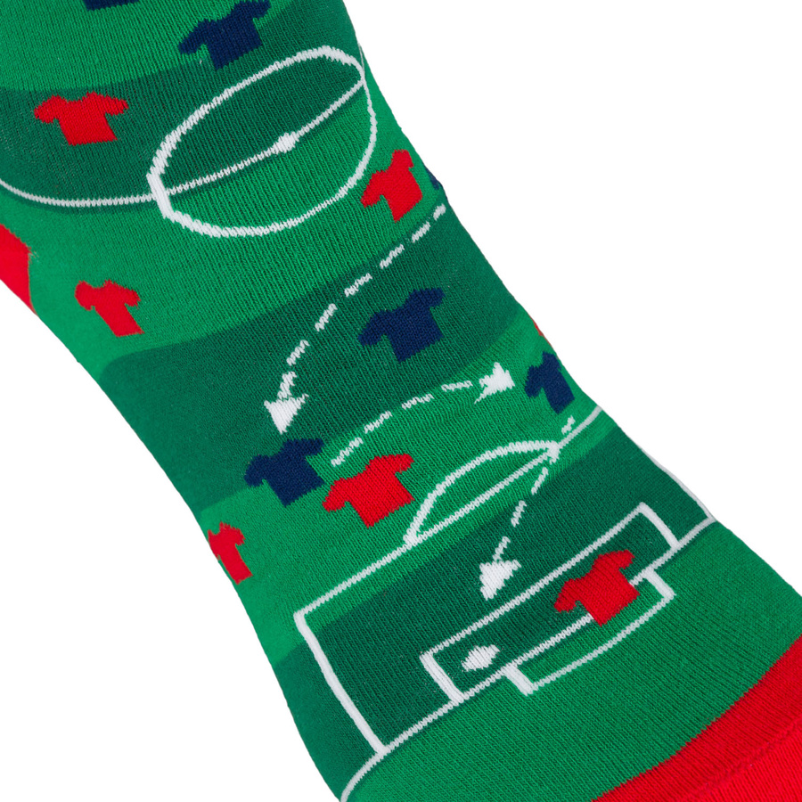 Set Herrensocken in Größe 38-44 mit Fußball-Motiv - Peterson – Bild 36