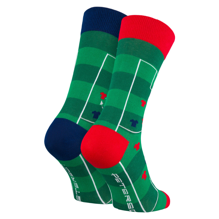 Set Herrensocken in Größe 38-44 mit Fußball-Motiv - Peterson – Bild 19