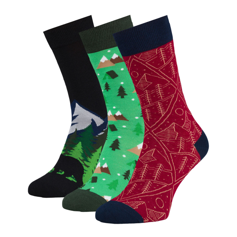 Set Herrensocken in Größe 38-44 mit Outdoor-Motiv - Peterson – Bild 9