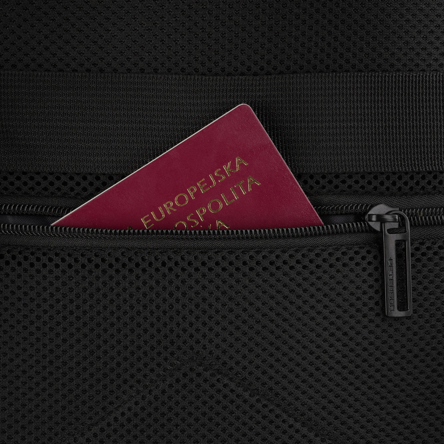 Reiserucksack mit Taschenfunktion aus Polyester in Schwarz - Peterson – Bild 21