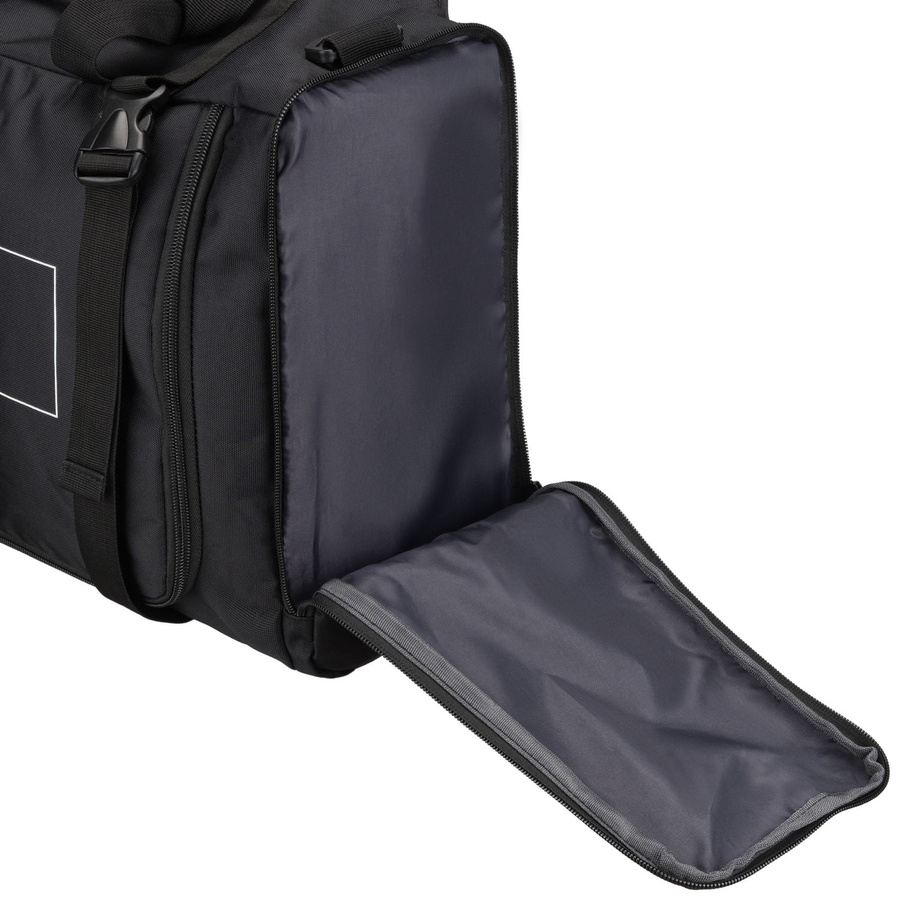 Reiserucksack mit Taschenfunktion aus Polyester in Schwarz - Peterson – Bild 13