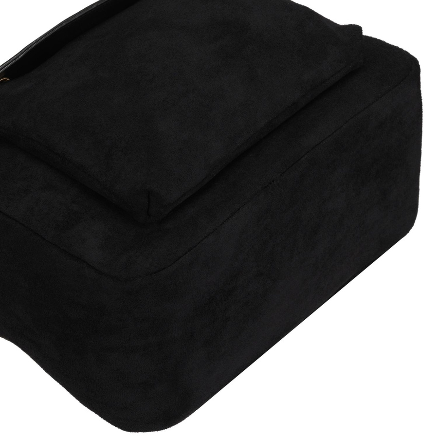 Schwarze kleine Damen-Tasche Umhängetasche mit Reißverschluss städtische Crossbody-Tasche - Peterson – Bild 5