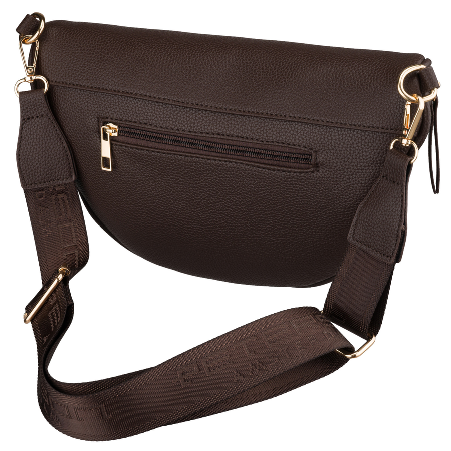 Braune Damen-Geldbörse Umhängetasche Öko-Leder kleine Bauchtasche Umhängetasche - Peterson – Bild 8