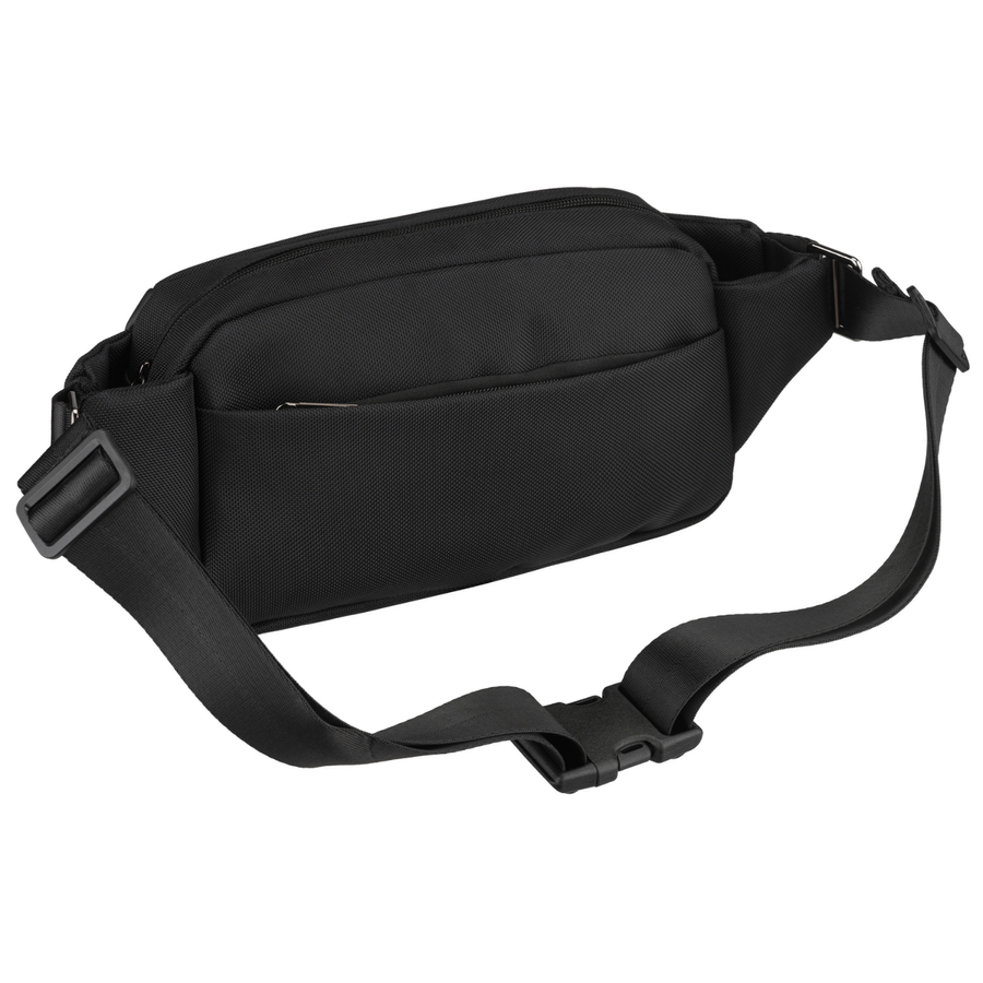 Herren-Geldbörse Hüfttasche schwarz Umhängetasche Bauchtasche klein Crossbody - Peterson – Bild 7