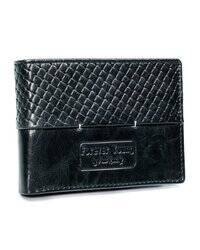 Schwarze Herren Geldbörse aus Echtleder – Forever Young®