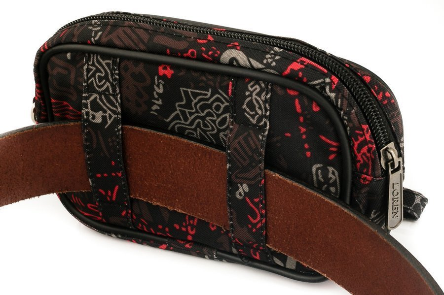 Praktische Herren Gürteltasche aus robustem Material – Loren – Bild 3