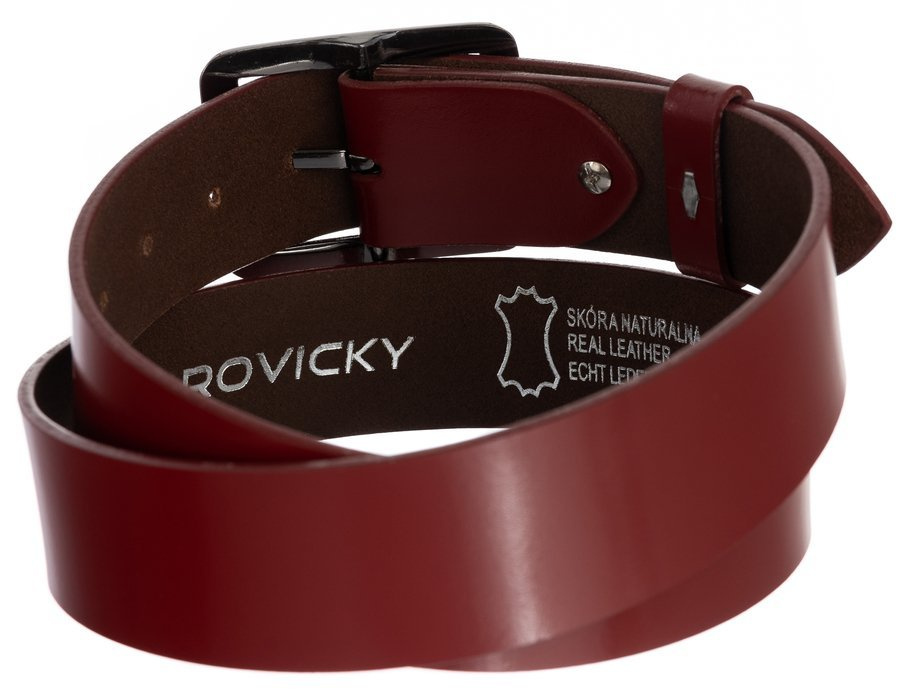 Damen Gürtel breit mit Metallschnalle – Rovicky – Bild 4