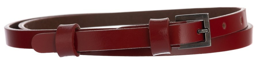 Damen Gürtel schmal aus Leder mit Schnalle, ideal für Kleider – Rovicky – Bild 2