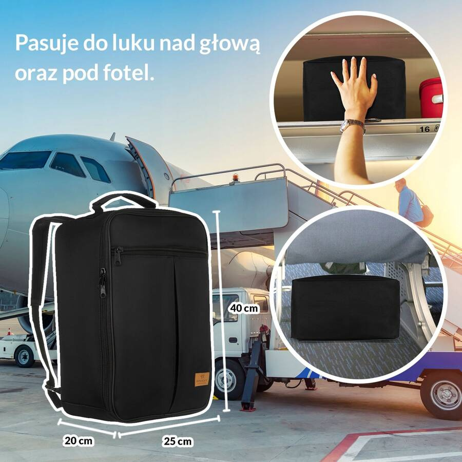 Reiserucksack ideal als Handgepäck - Rovicky – Bild 7
