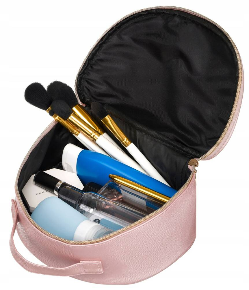 Damen Kosmetiktasche in Kofferform aus Öko-Leder – Peterson – Bild 4