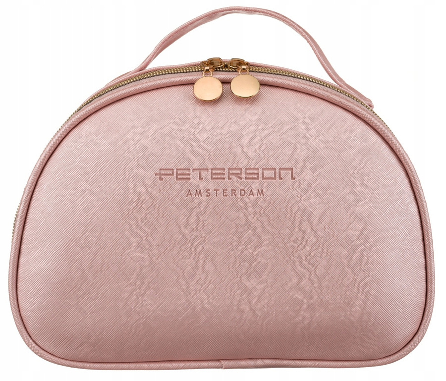 Damen Kosmetiktasche in Kofferform aus Öko-Leder – Peterson – Bild 5