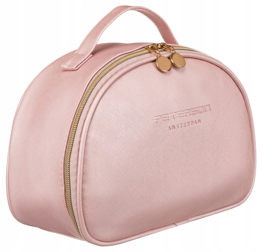 Damen Kosmetiktasche in Kofferform aus Öko-Leder – Peterson – Bild 6