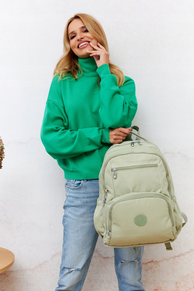 Geräumiger Damenrucksack aus Nylon - Peterson – Bild 12