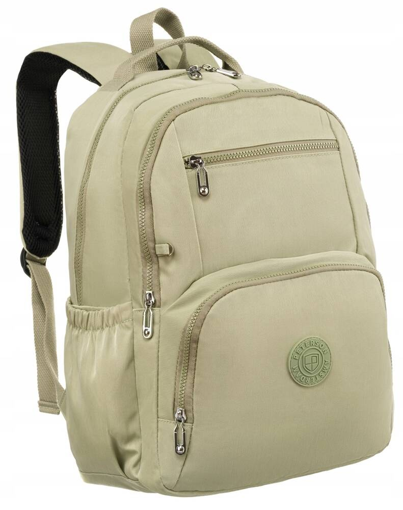 Geräumiger Damenrucksack aus Nylon - Peterson