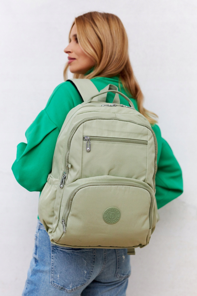 Geräumiger Damenrucksack aus Nylon - Peterson – Bild 10