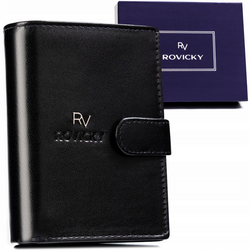 Erweiterte Herren Geldbörse aus echtem Leder mit RFID-Schutz – Rovicky