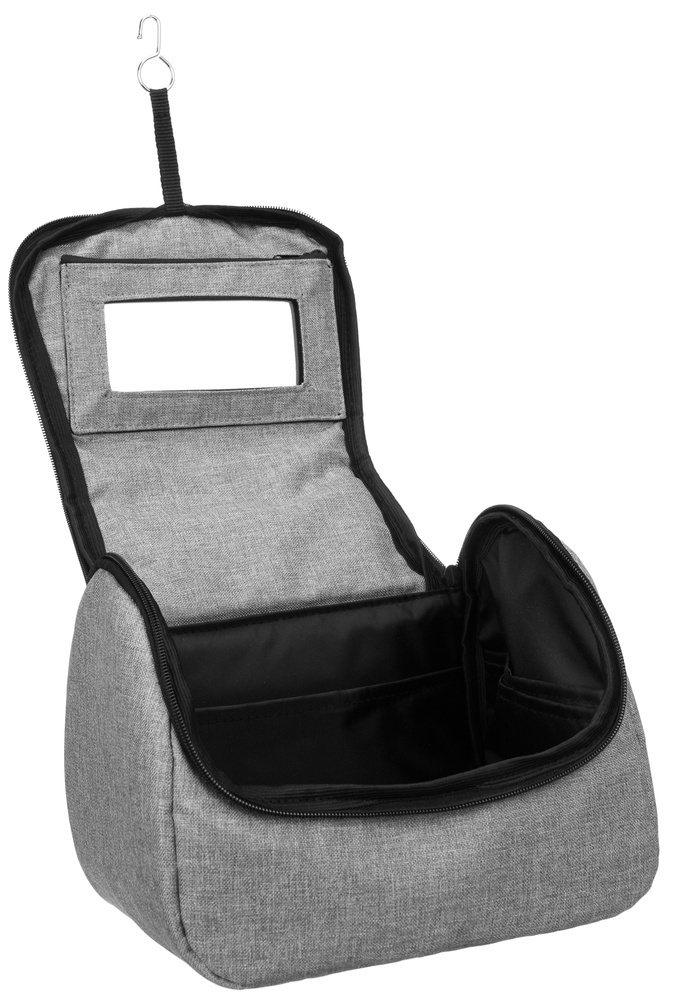 Schlichte Kosmetiktasche mit integriertem Spiegel – Peterson – Bild 6