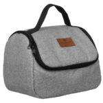 Schlichte Kosmetiktasche mit integriertem Spiegel – Peterson
