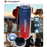 Rot-violette BPA-freie Wasserflasche - Peterson