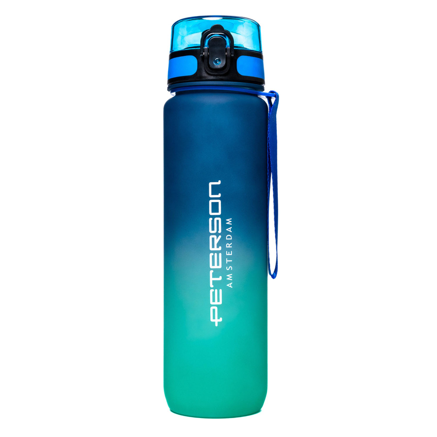 Blau-grüne Wasserflasche mit 1000 ml Fassungsvermögen - Peterson – Bild 3